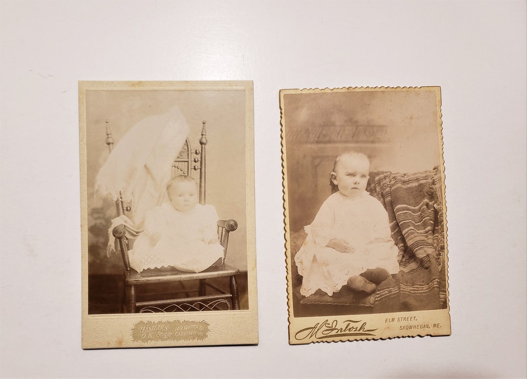 1800s Victorian Cards Babies Etsy