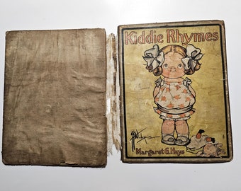 1911 Large Worn Antique Book Covers