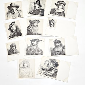 1900s Rembrandt- Antique Postcards