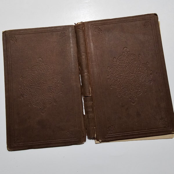 1856 Antique Book Covers