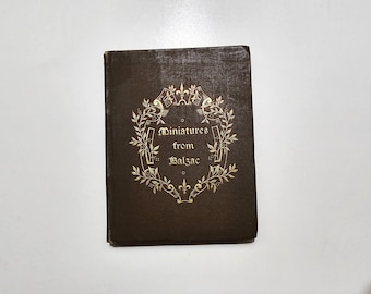 1893 Miniatures From Balzac's Masterpieces