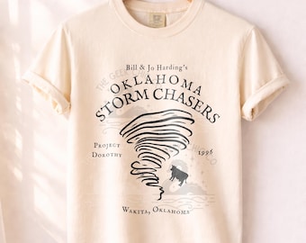 Storm Chasers Twister Movie T-Shirt: 1996 Retro Film Tee