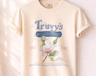 Truvy's Beauty Spot T-Shirt: Steel Magnolias 80s Movie Merch Tee