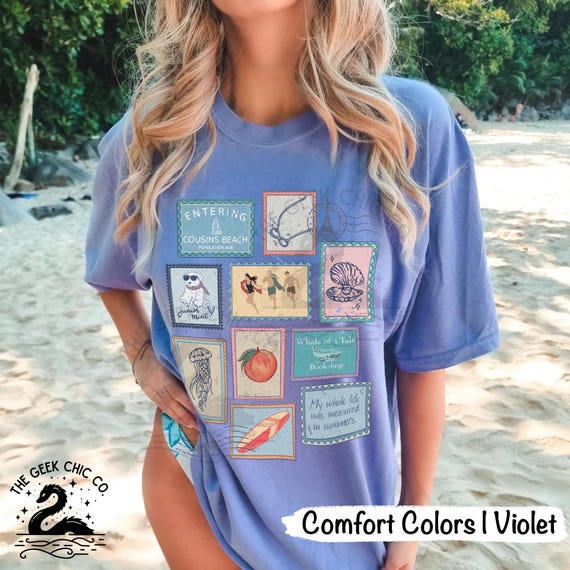 The Summer I Turned Pretty Vintage Stamp T-Shirt: Cousins Beach Tee