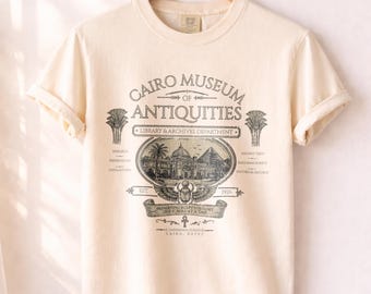 Cairo Museum of Antiquities T-Shirt: The Mummy Movie Tee, Egyptian Hamunaptra Graphic Shirt