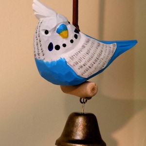 Handmade Wooden Bird Ornament, Hand Crafted Birds, Home Decor, Christmas Ornament, Artisan bird Decor, Ecofriendly Wood Art, Blue Bird 4.9 (941)