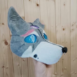 Wolf Mask Mask for Therians  and Quadrobics Terian Gear Costume Accessorie Alterhuman stuff therian stuff