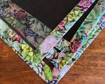 Mahjong Table Mat: Succulents - Muffles Tile Noise