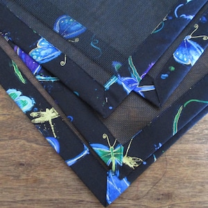 Mahjong Table Mat - Dragonflies
