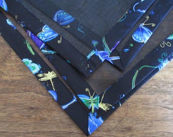 Dragonfly Mahjong Table Mat: Fiberglass Mesh, Muffles Clanking