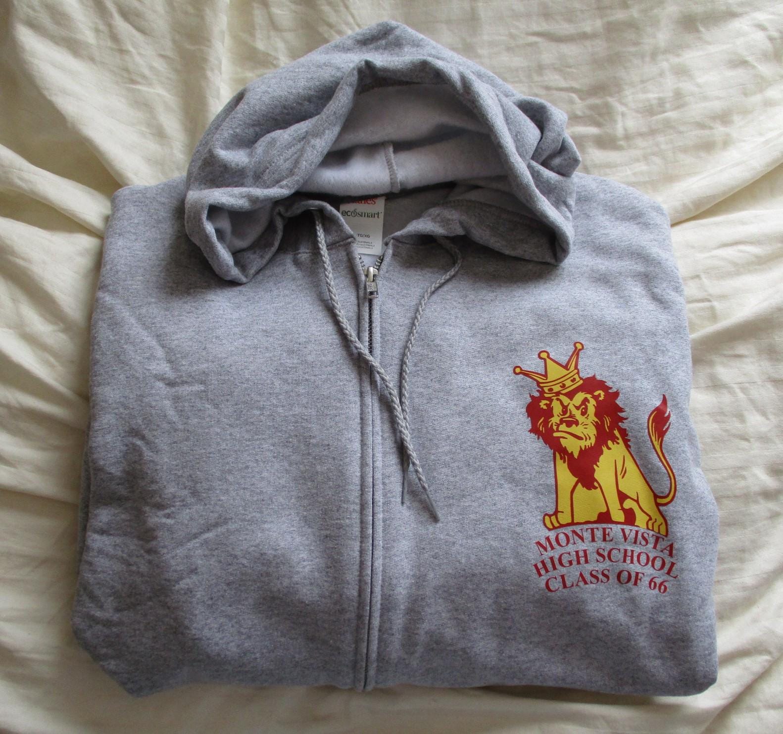 Vintage Gray Zipup Hoodie - Etsy