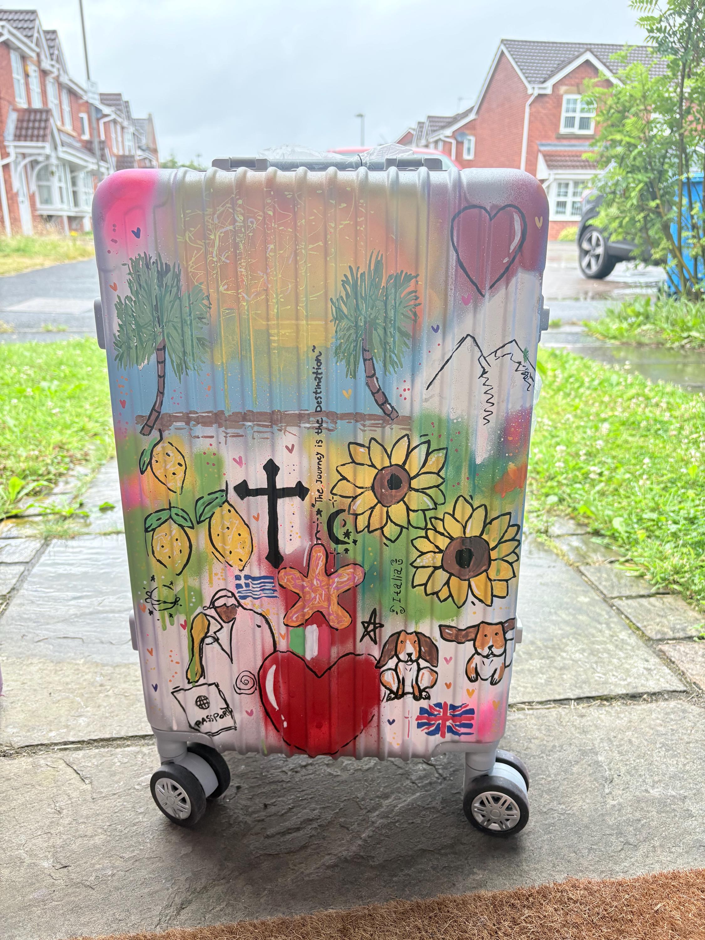 Valise cabine personnalisée : bagage de voyage personnalisé