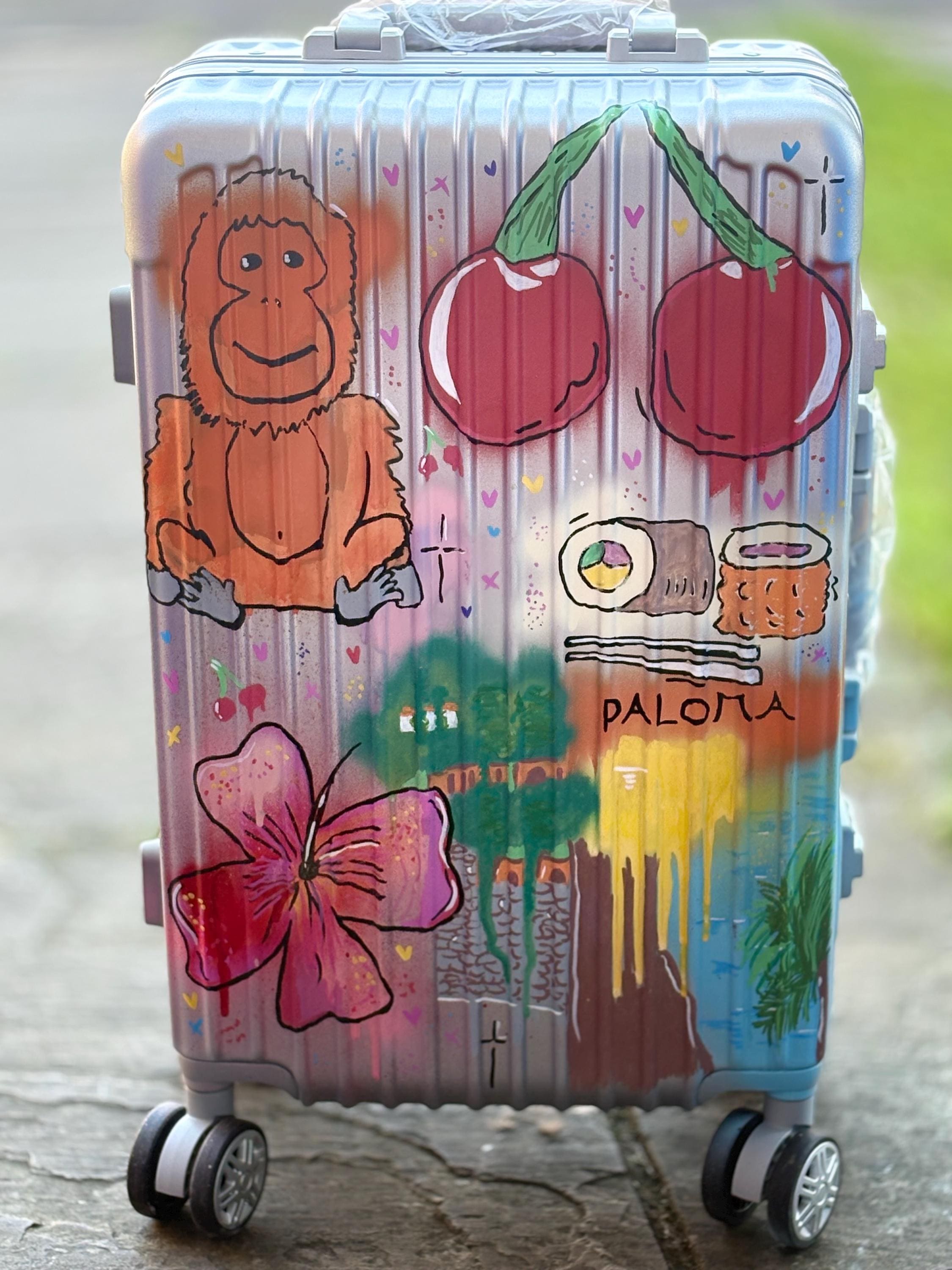 Valise cabine personnalisée : bagage de voyage personnalisé