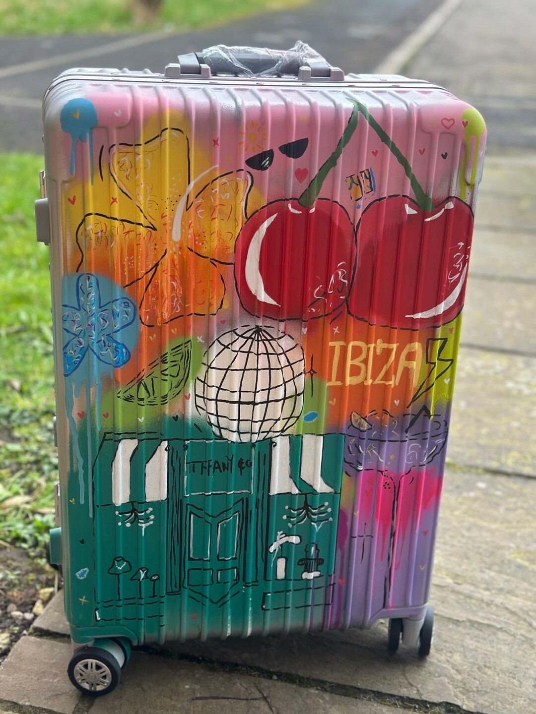 Suitcase Design Custom Cabin Suitcase: Personalised Travel Luggage - Etsy