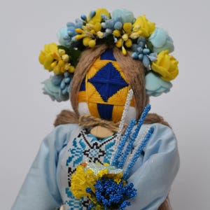 Brave UA Exclusive Collectible Ukrainian Motanka Doll from Eastern Ukraine Holding Dove of Peace, Traditional Doll, Handmade Made in Ukraine