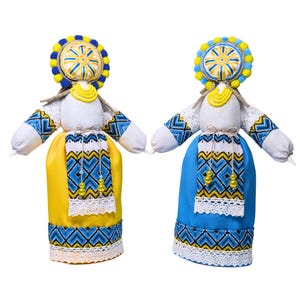BraveUA Exclusive Handmade Ukraine Motanka, Doll Slavic Design Collectible Authentic, Ukrainian Doll Made in Ukraine