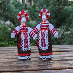 Brave UA Exclusive Vintage Collectible Ukrainian Motanka Doll Slavic Design Handmade Made in Ukraine