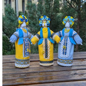 Brave UA Exclusive Collectible Ukraine Motanka Doll Slavic Design Handmade Made in Ukraine