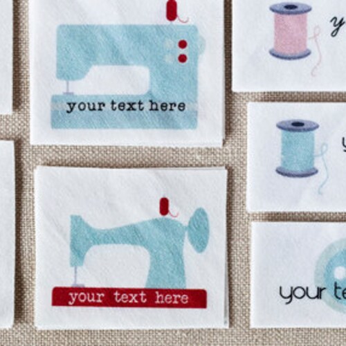 Custom Sewing Labels Personalized Logo Tags sewing Gift or Etsy