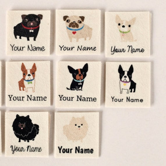 Makeup Bags - pet-names - Louie Personalized Dog Name: Custom Gift