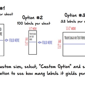 Étiquettes personnalisées à l'ourlet Etiquettes pliables 100 % coton pour articles et vêtements faits main, imprimées en couleur étiquettes à tricoter et à coudre pour travaux manuels image 5