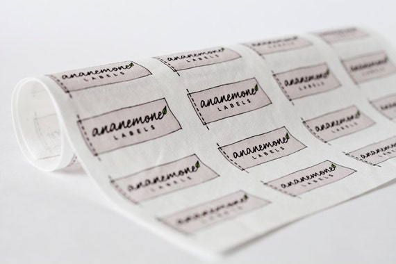 Iron on Labels for Clothing Custom Fabric Tags and Labels 