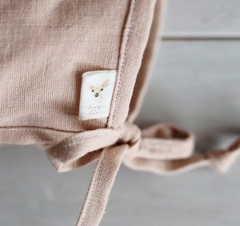 Fold Over Labels - Custom Clothing Labels for Handmade Items on Organic Cotton 