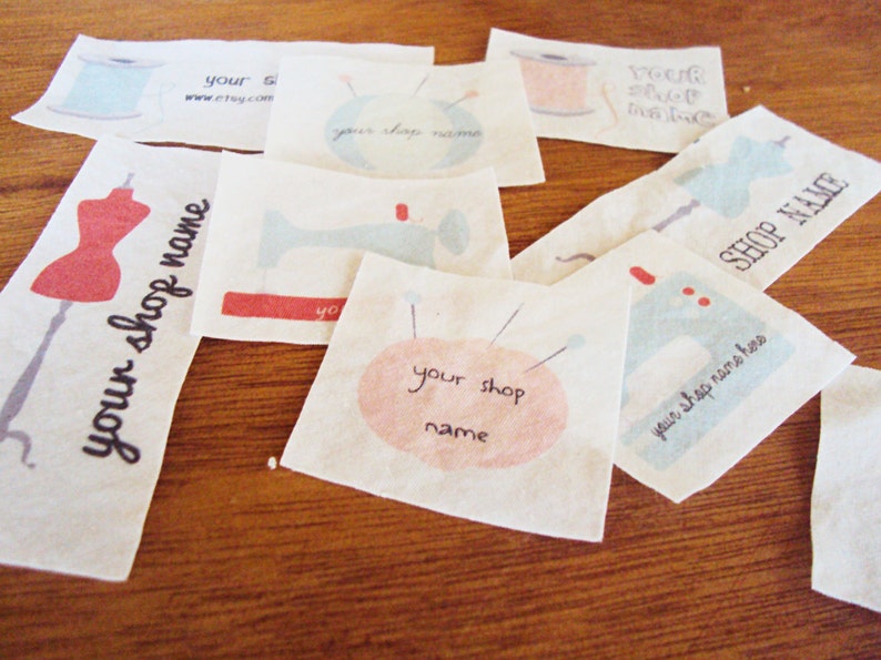 Custom Sewing Labels Personalized Logo Tags sewing Gift or Etsy