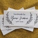 see more listings in the decorative fabric labels section