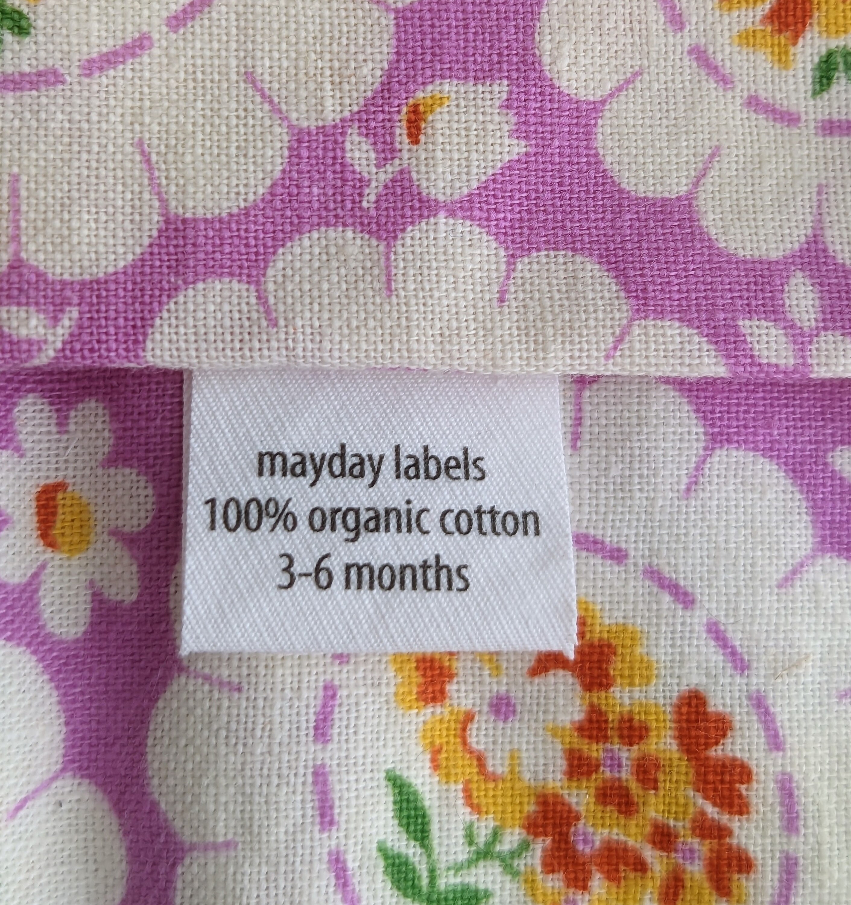 Month Fabric Labels