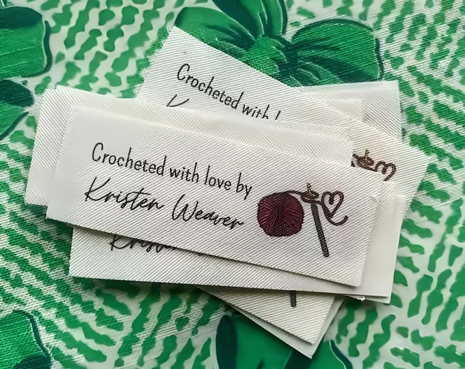 knitting/crochet labels