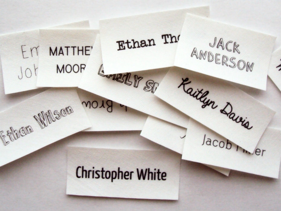 Iron On Name s Personalized Labels For Kids Clothes Etsy Iron On Name s Personalized Labels For Kids Clothes Etsy