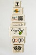 Natural Fabric Labels for Handmade Items - custom clothing tags, iron on or sew on (for sewing, knitting, and quilting) 