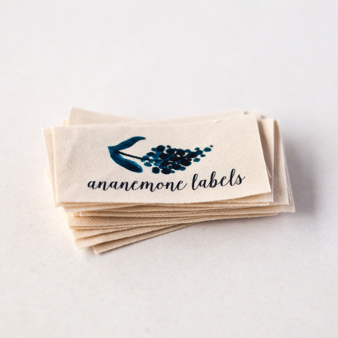 Organic Cotton Sewing Labels for Handmade Items fabric Tags Etsy