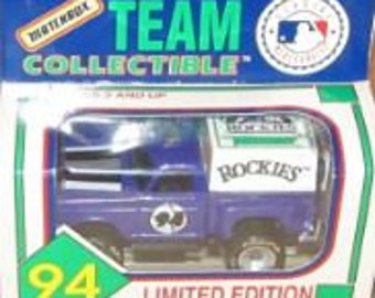 Colorado Rockies 1994 Ford F150 Pickup Truck 1/64 Scale Diecast Car MLB Collectible Truck Baseball Team Vintage Toy New in Package