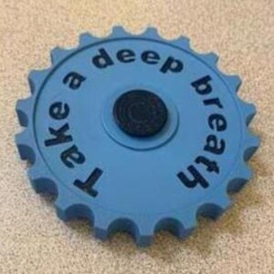 Stress Relieving Fidget Spinner - stl - 3d printed file
