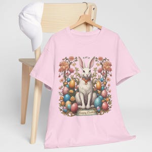 T-shirt lapin de Pâques, Joyeuses Pâques, T-shirt lapin de Pâques, chemise célébration de Pâques, haut chasse aux œufs de Pâques, chemise de Pâques, sweat-shirt lapin