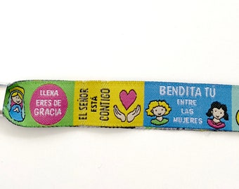 Pulsera virgen maría Etsy España