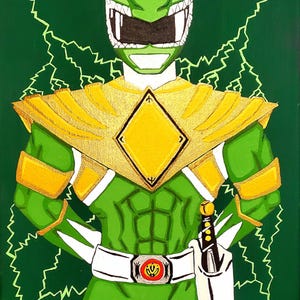 Green Ranger Painting