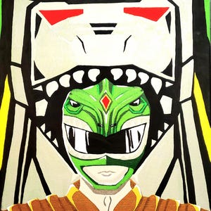 Green Ranger Painting 2
