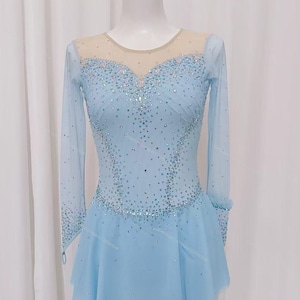 glacial blue dress Daymor