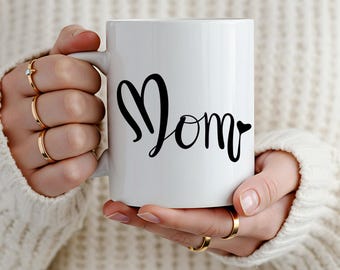 Personalized Mom Mug with Name | Mother Gift | Personalised Mothers Day Mug | Holding Mama's Hand Mug | Mother's Day Gift | Mommy Coffee Mug