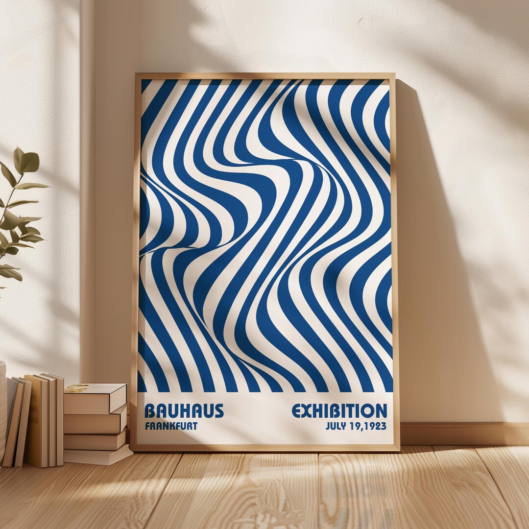 Bauhaus Poster | Abstract Bauhaus Print | Bauhaus Wall Art | Exhibition ...