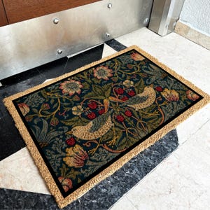 Colorful Doormat | Floral Doormat | Floral Decor | Bohemian Decor | Housewarming Gift | Closing Gift | Welcome Mat | Front Door Mat
