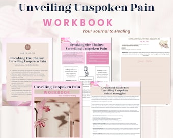 Trauma Healing Journal – Guided Prompts for Self-Care (Digital Download)