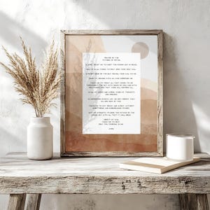 Christian Prayers Watercolor Art Print, Morning Prayer of the Fathers of Optina, Orthodox Christian gift, Spiritual Home Decor