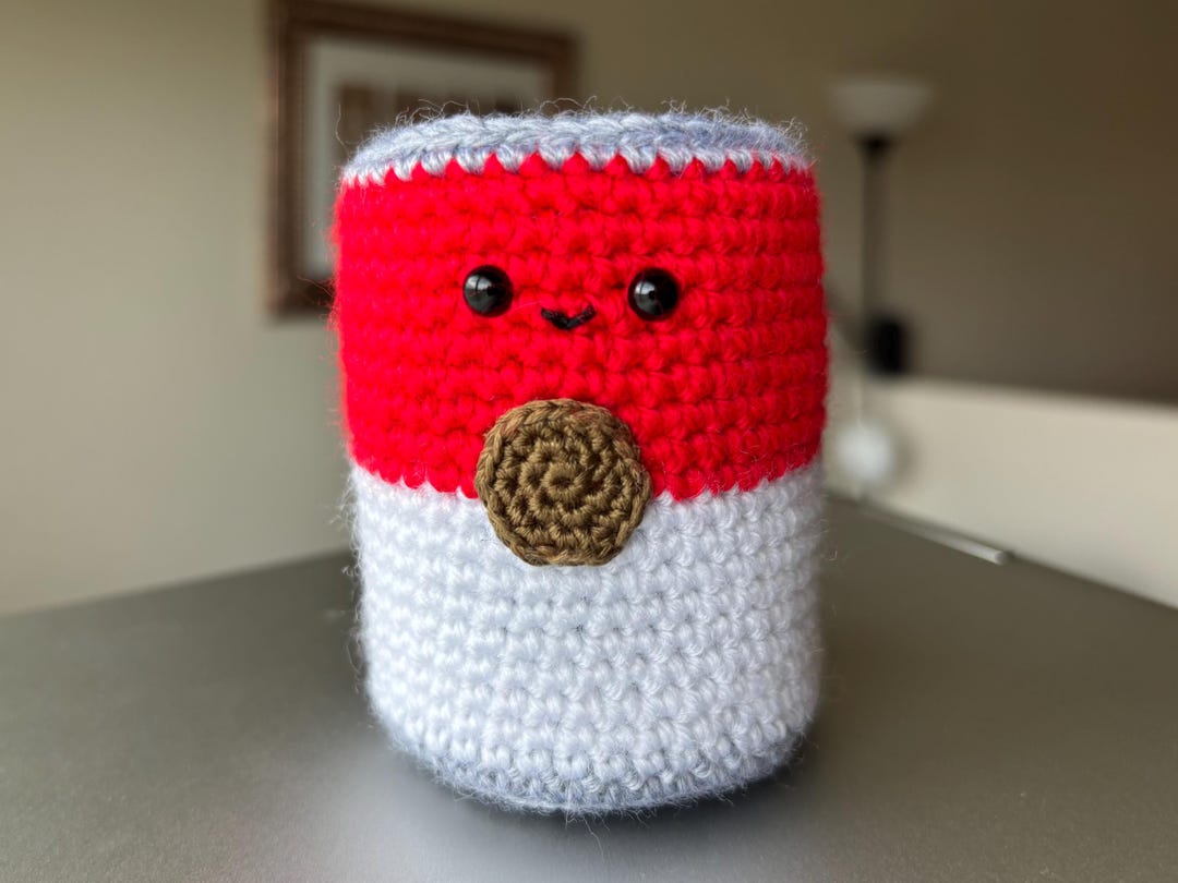 Tomato Soup Can Crochet Pattern: Amigurumi Food Friend (PDF Pattern) - Etsy