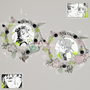 The Guy She Was Interested In Wasn&#39;t A Guy At All | Yuri Bracelets | Matching Mitsuki & Aya bracelets | Stainless Steel |