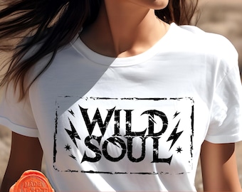 Diseño SVG Alma Salvaje, imágenes prediseñadas de Rebelde Bohemio (Descarga digital)