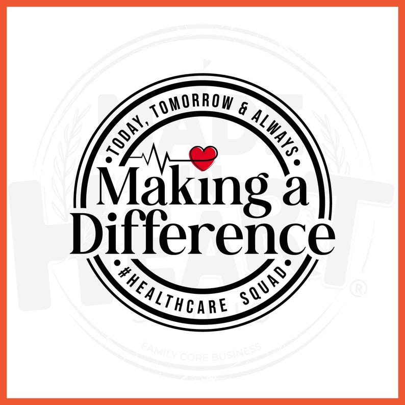 Perfect for medical professionals, this versatile SVG/PNG design adds heartfelt flair to sweatshirts, tees, or bags. Whether you’re part of the healthcare squad or supporting someone who is, this design helps say “thank you” in a creative way.